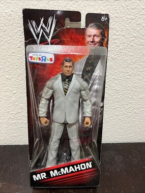 2011 Mr. Vince  McMahon Mattel  Figure Toys R Us Exclusive WWE sealed RARE!